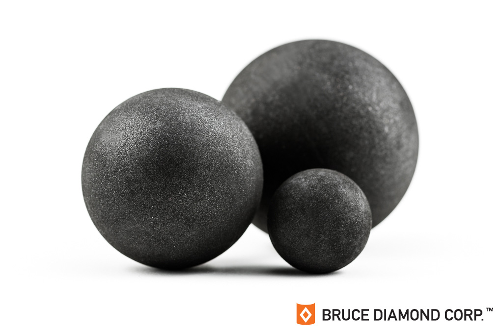 Bruce Diamond Corp. Frac Balls for Downhole Applications